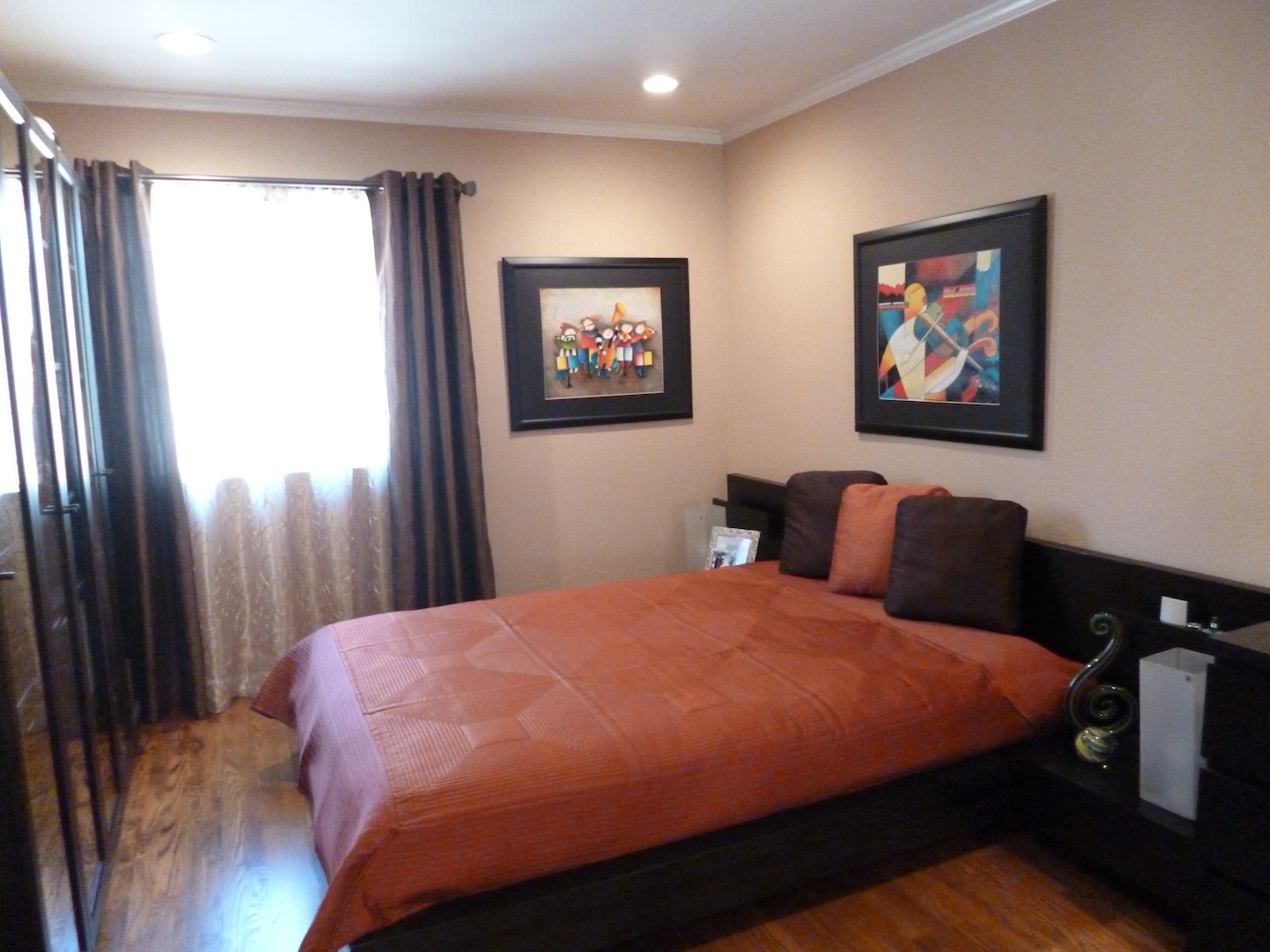 Bedroom Design & Color – Deep Sand (SF Peninsula, CA)