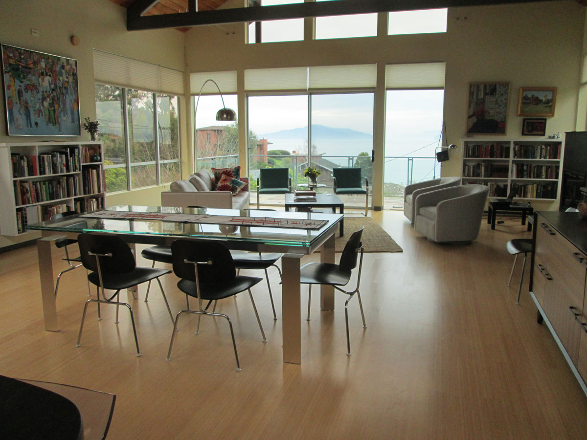 Living Room, Dining Room Design (Pt. Richmond, CA)